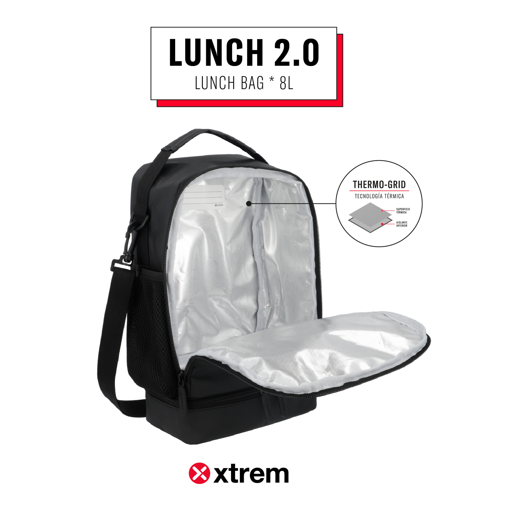 Lonchera LUNCH 2.0 5XT BLACK M