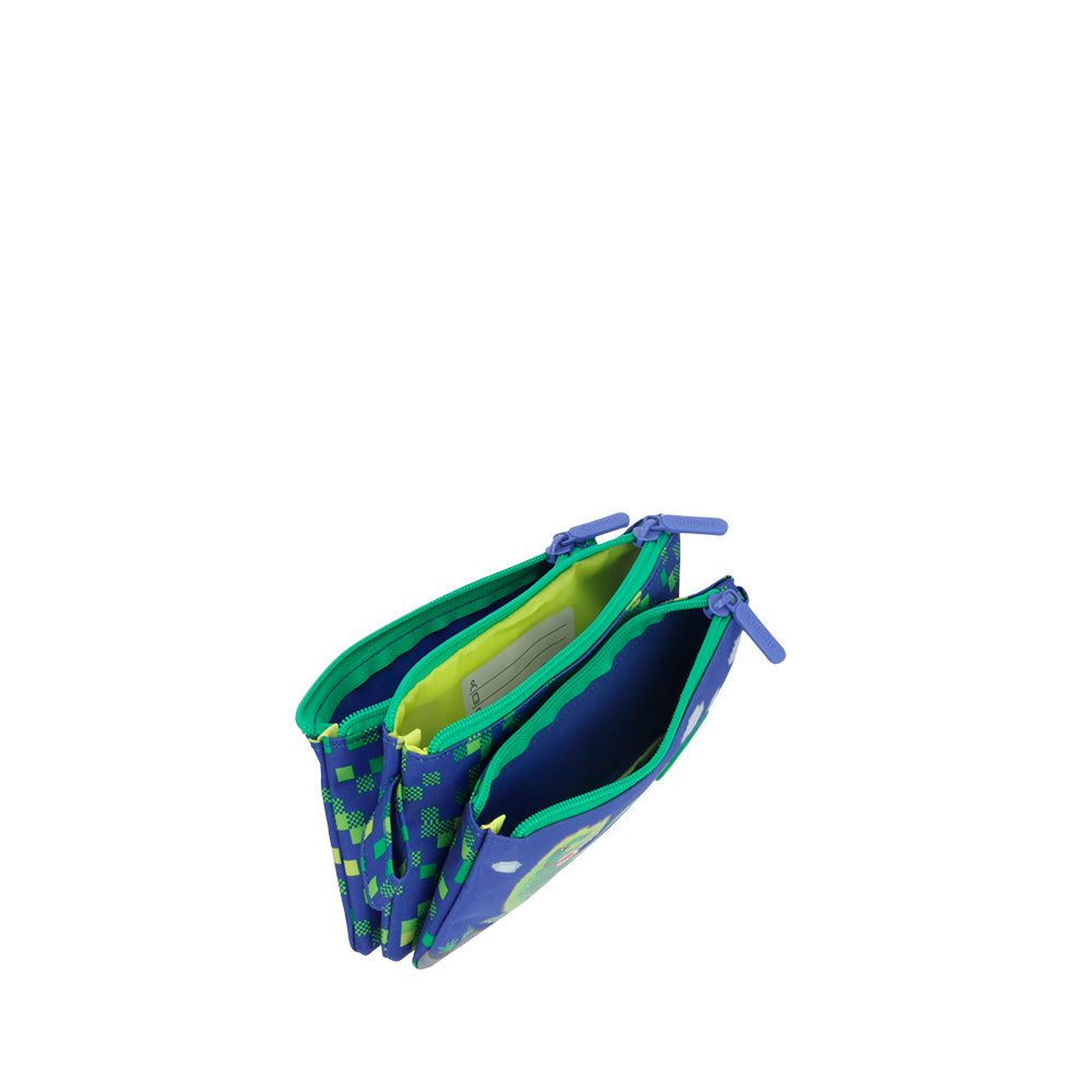 Estuche TRINITY 5XT BLUE DINO M