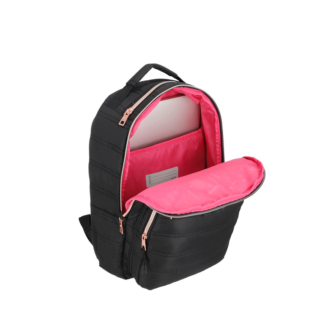 Mochila VERMONT 5XT BLACK/ROSE GOLD M