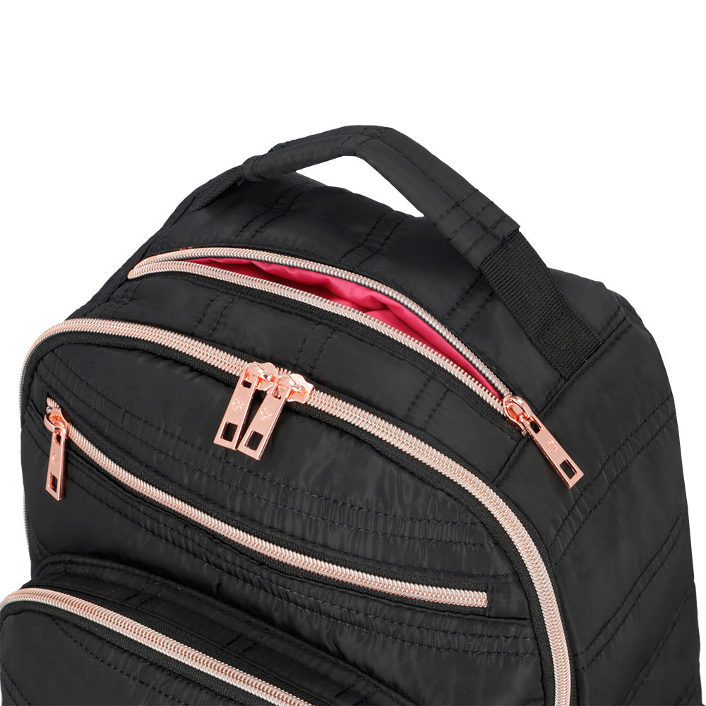 Mochila VERMONT 5XT BLACK/ROSE GOLD M