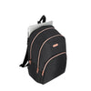 Mochila para notebook 15" Kansas negra/rosada