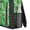 Mochila escolar Logan Pixels verde