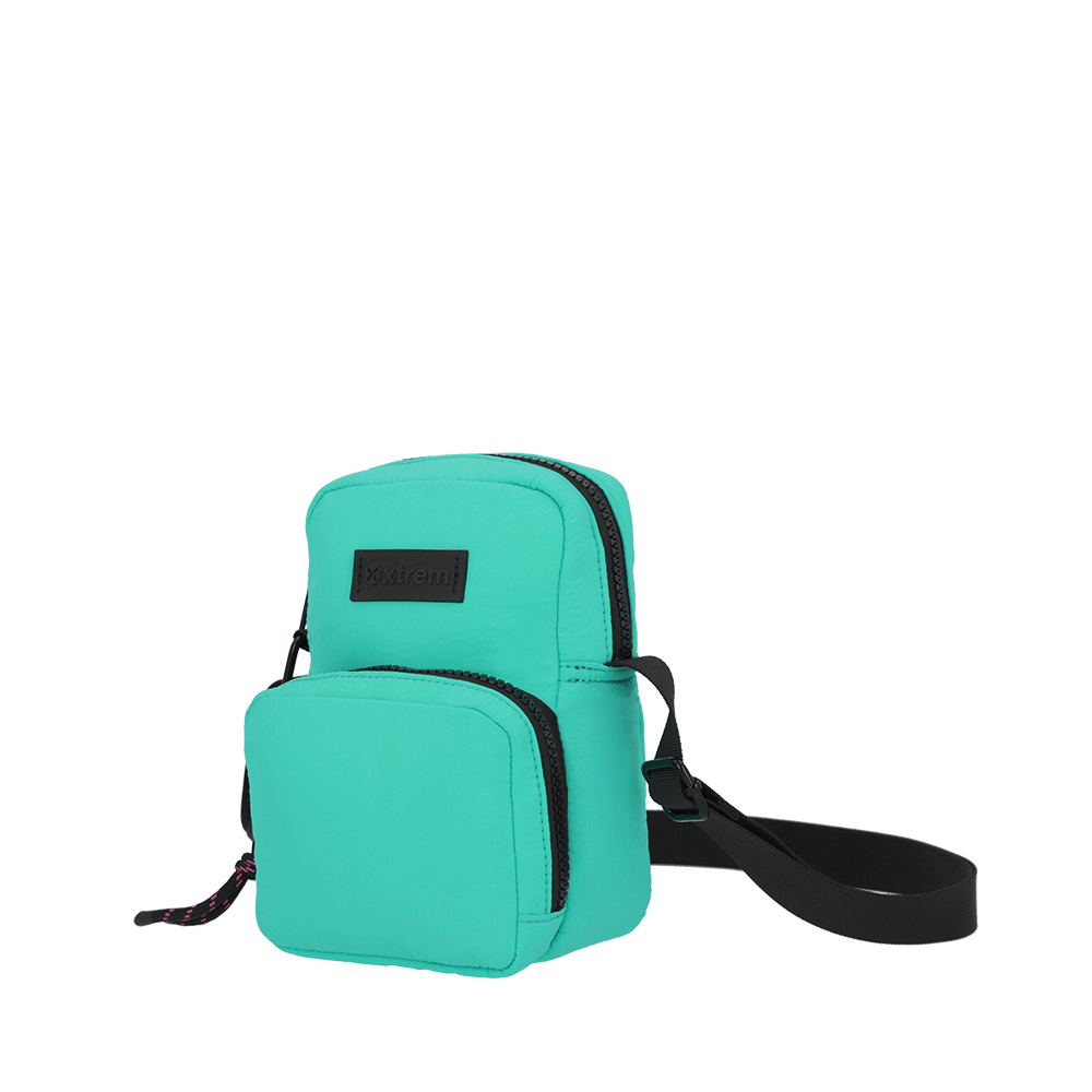 Cartera bandolera Ava verde XS