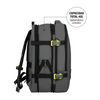 Mochila de viaje Discovery gris