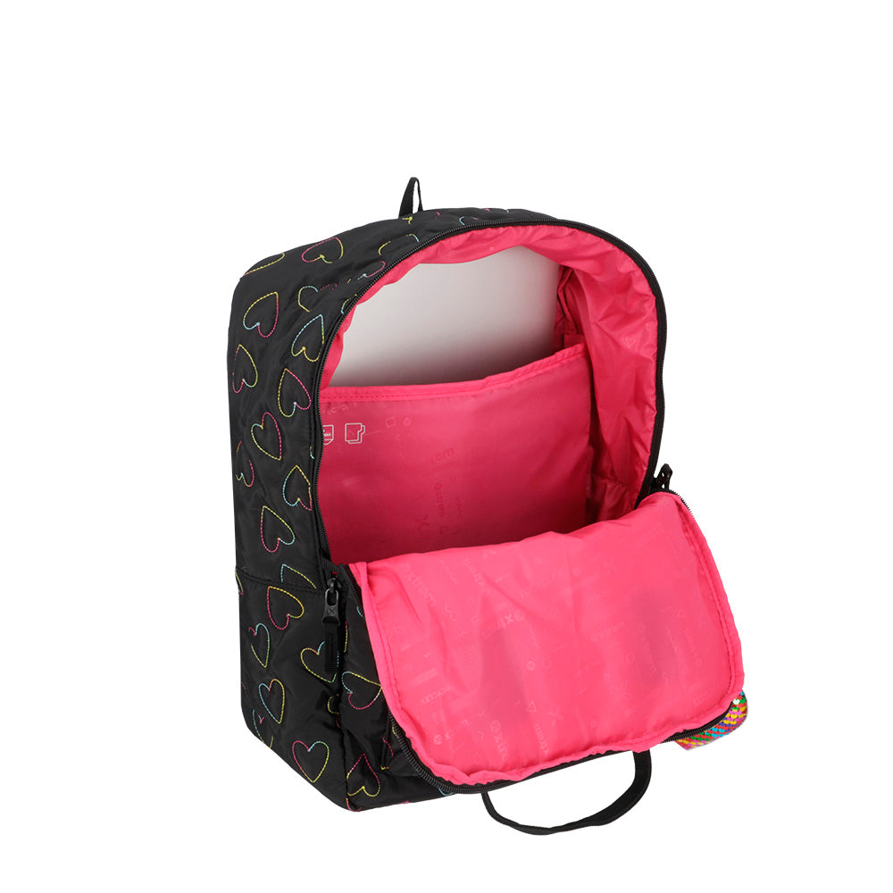 Mochila LEIA 5XT BLACK HEART M