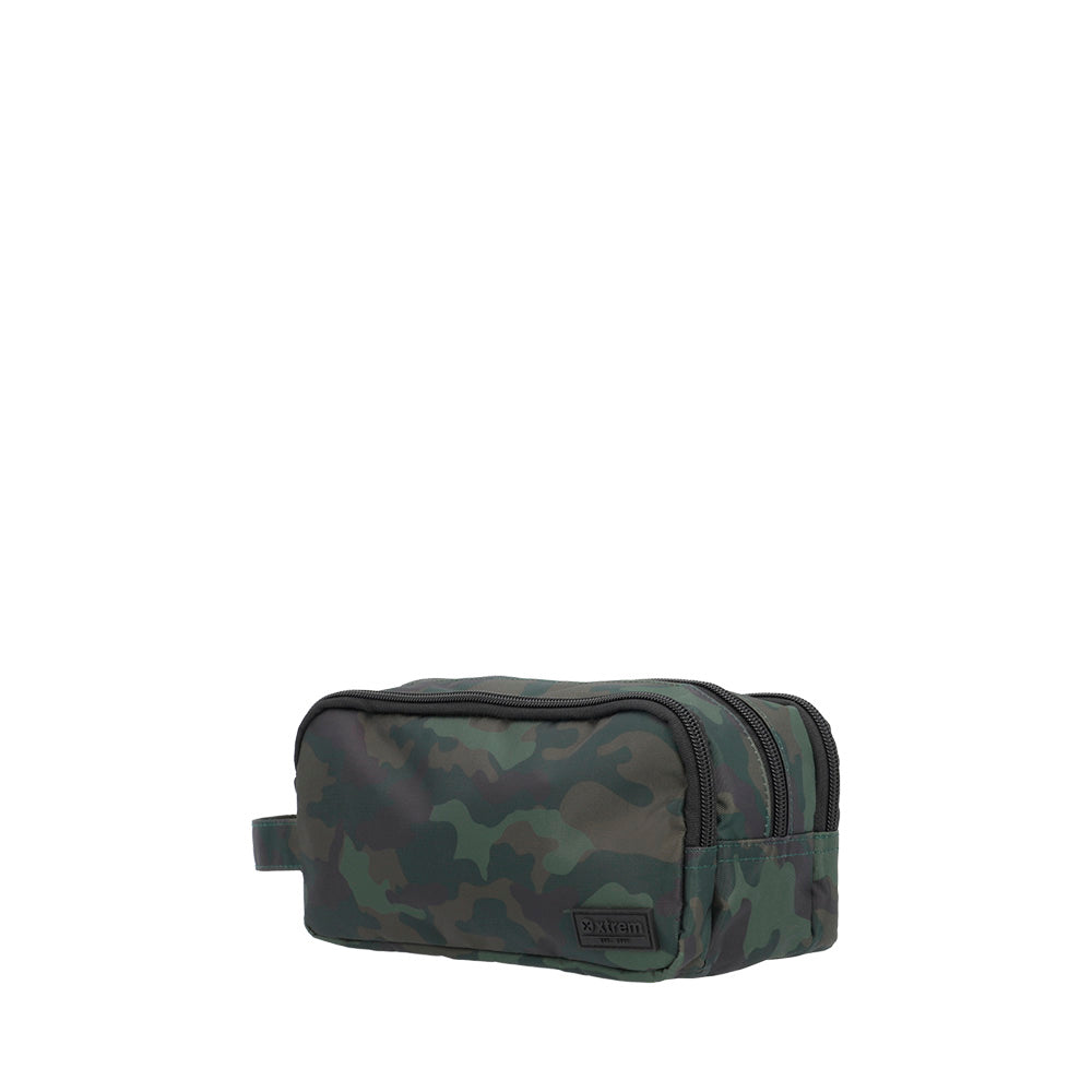 Estuche University Camo verde