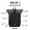 Mochila para notebook 14" Ryde verde
