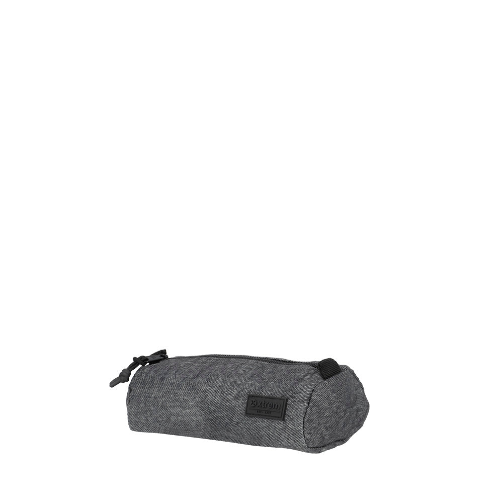 Megapack mochila escolar + bolso deportivo + lonchera + estuche Negro Denim Medianos