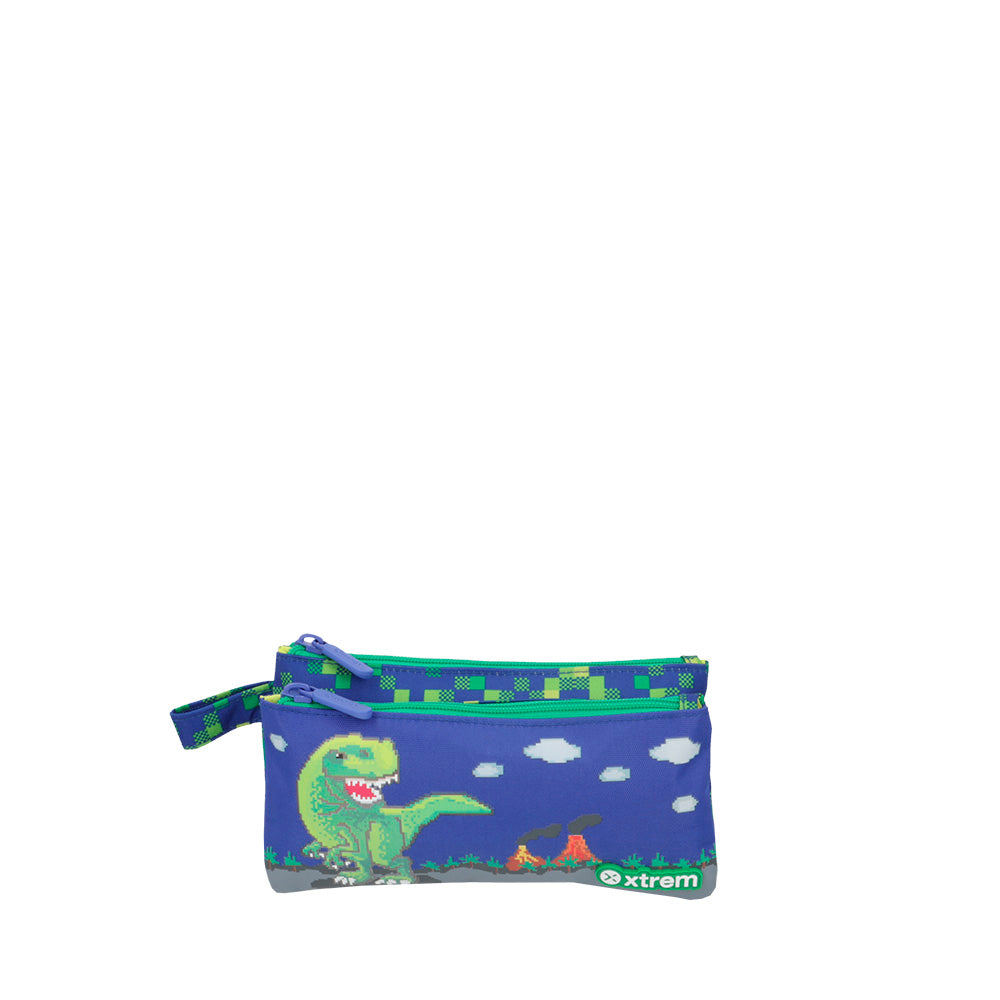 Estuche TRINITY 5XT BLUE DINO M