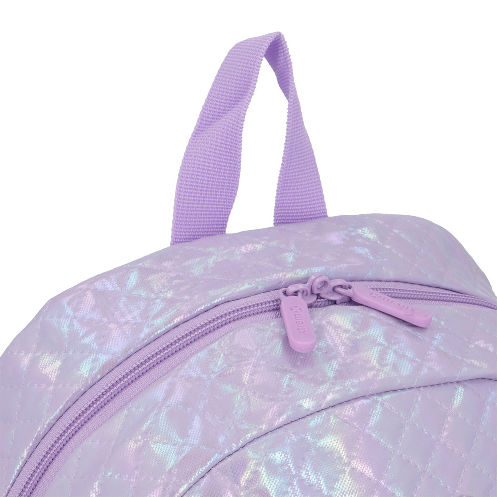 Mochila Power morada gato