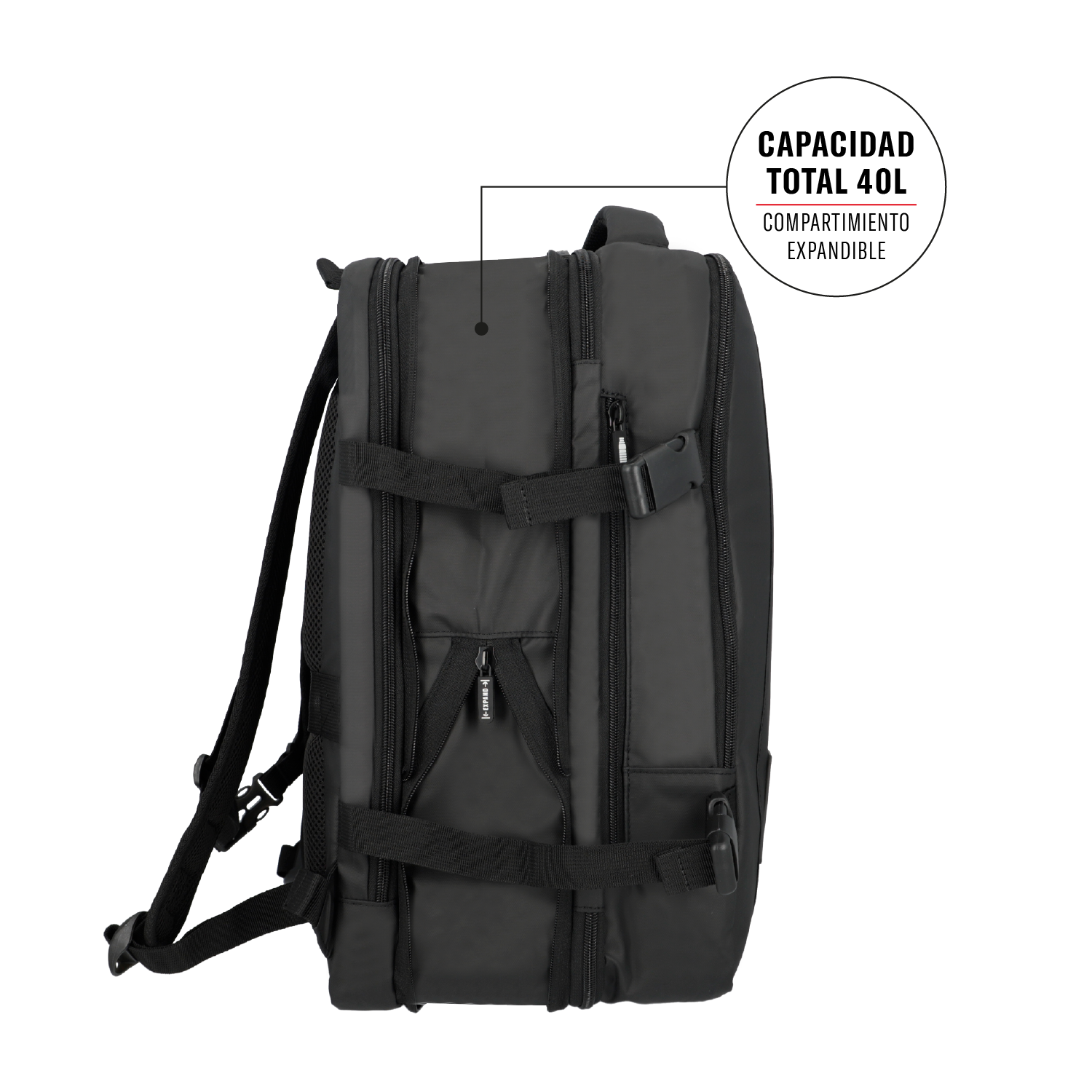Mochila de viaje DISCOVERY 5XT BLACK XL