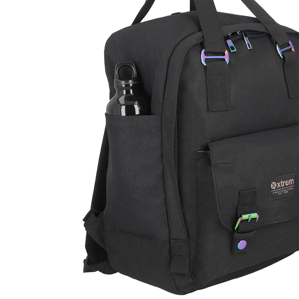 Mochila para notebook mujer New Briz 14.1'' negra