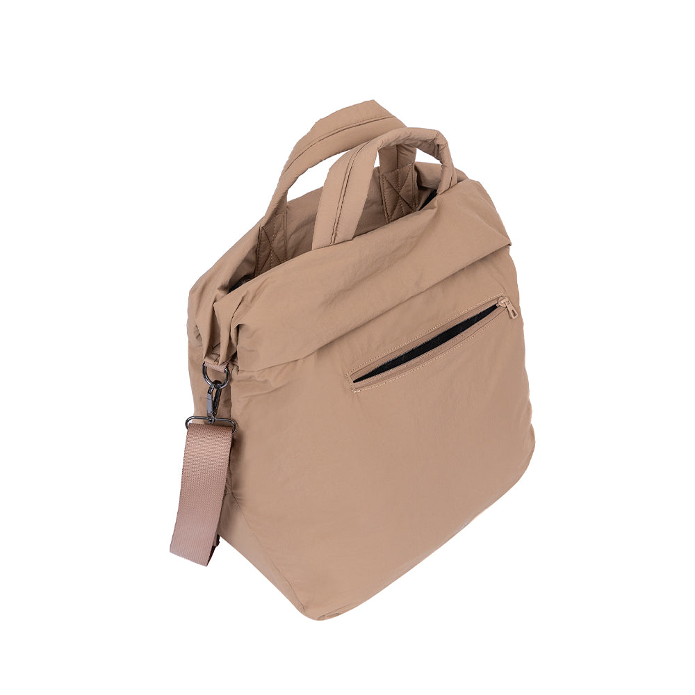 Cartera de hombro Callie beige L