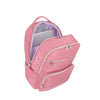 Mochila para notebook 16" Nebraska rosada/plateada