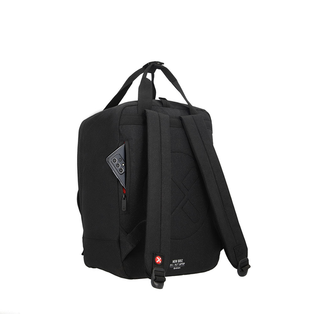 Mochila para notebook mujer New Briz 14.1'' negra