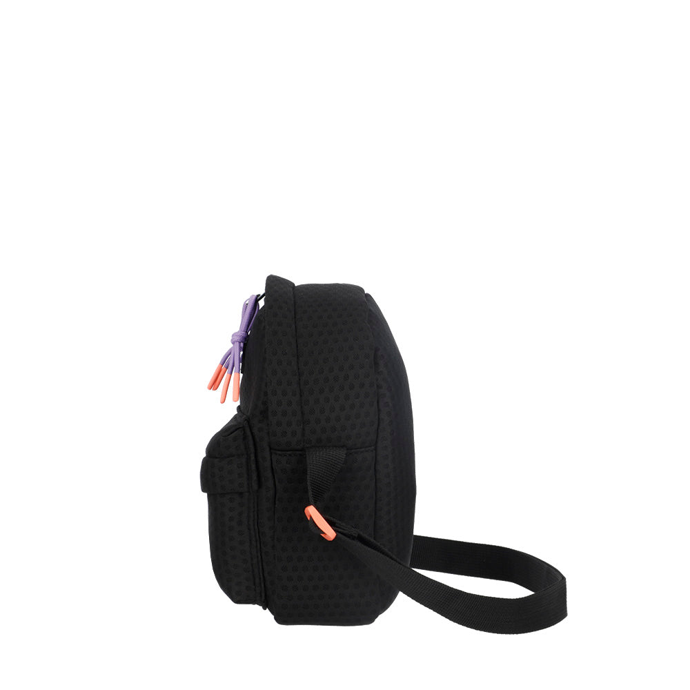 Bolso cruzado sling PIPER negro S