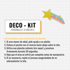 Set personalización DECO-KIT 5XT UNICORN -