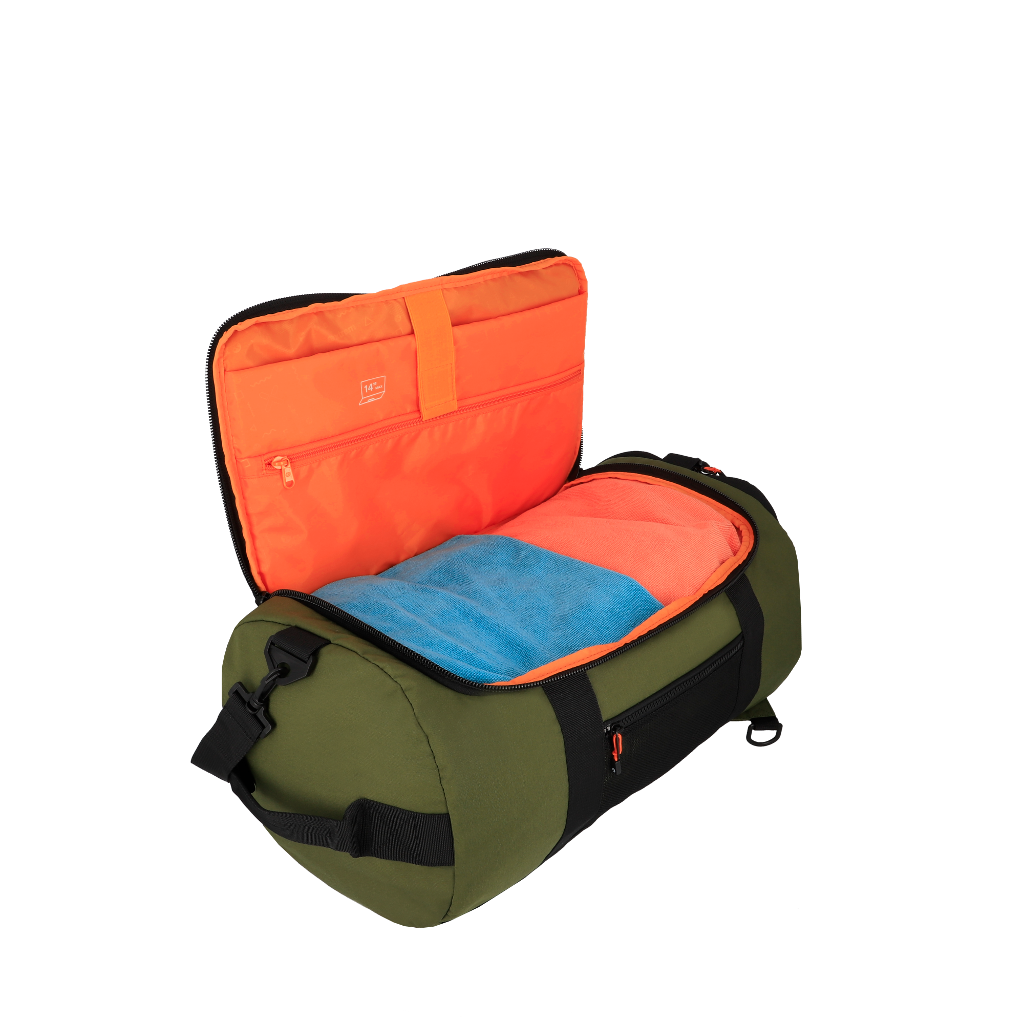Mochila-bolso Rockstone verde