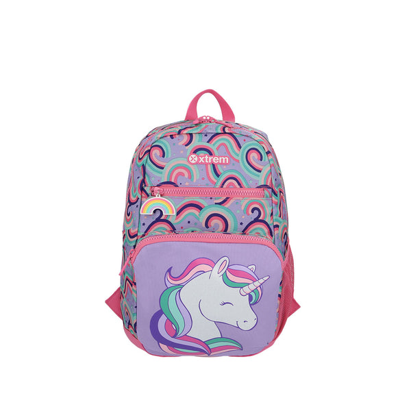 Mochila escolar con ruedas Trolley Unicorn lila – Xtrem Chile