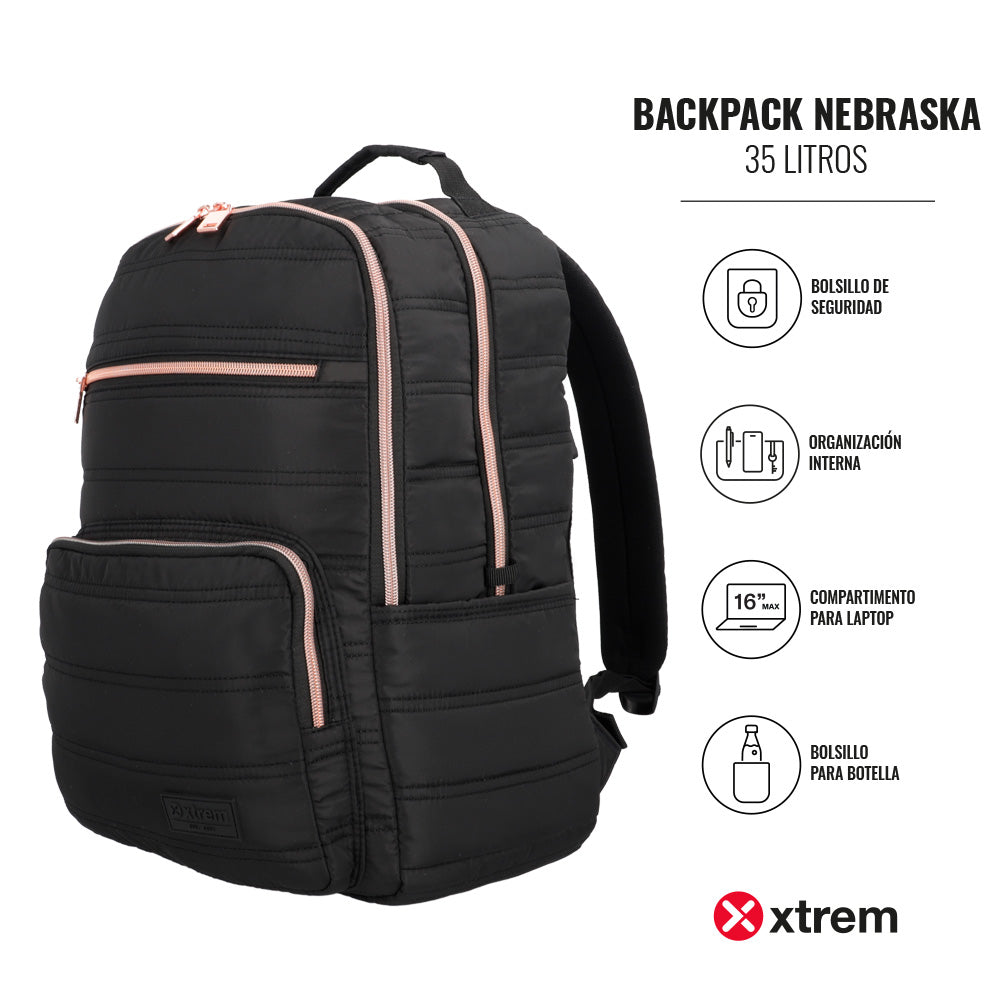 Mochila Nebraska 4Xt Black XL