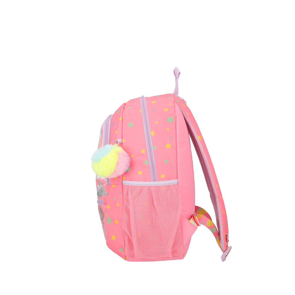 Mochila escolar Logan Unicorn rosada