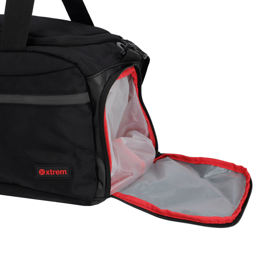 Bolso deportivo QUEST M 5XT BLACK/RED M