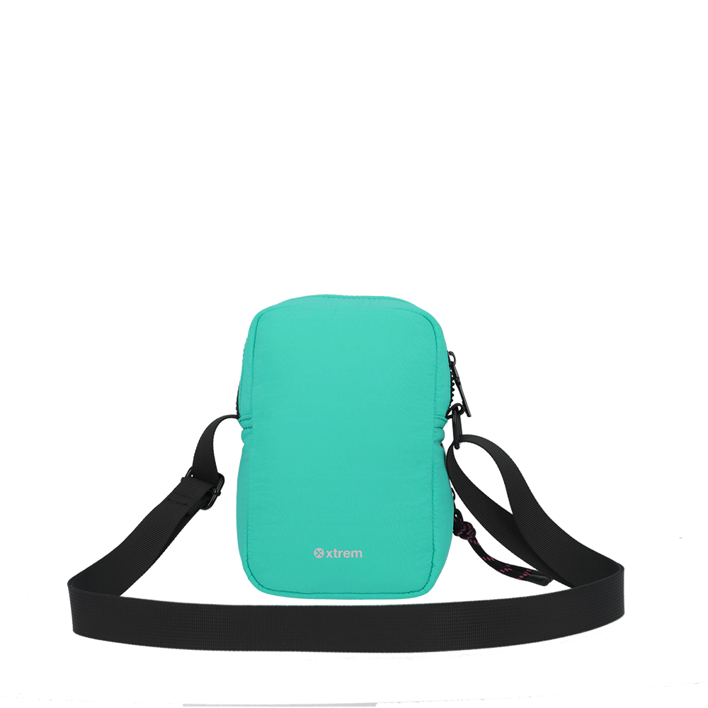 Cartera bandolera Ava verde XS