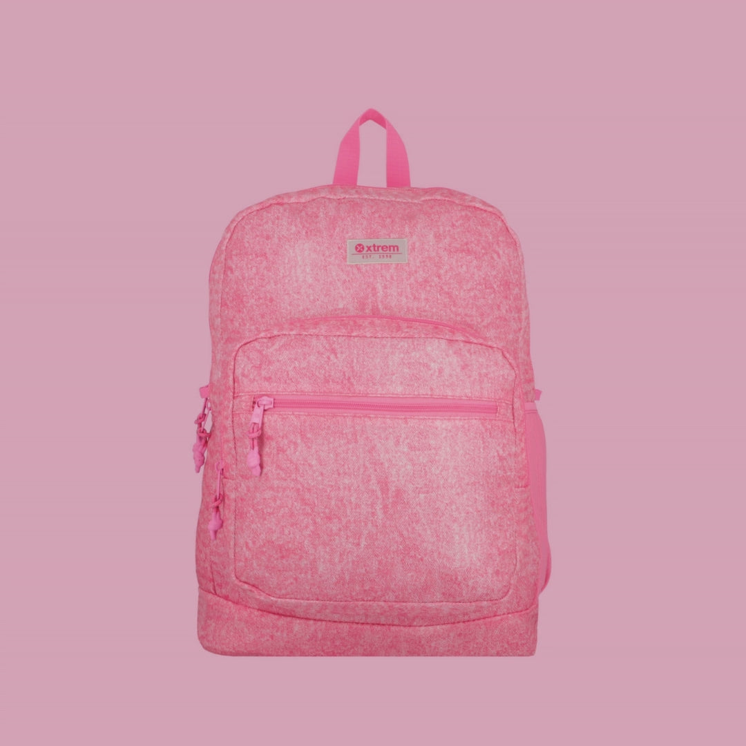 Mochila Vito 4Xt Pink Denim L